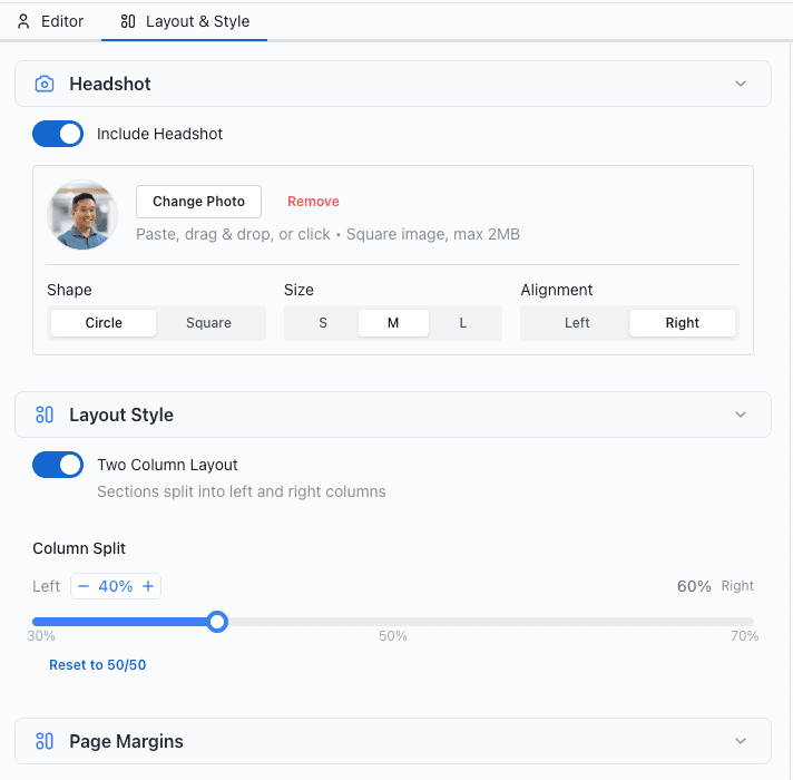 Flexible Layout